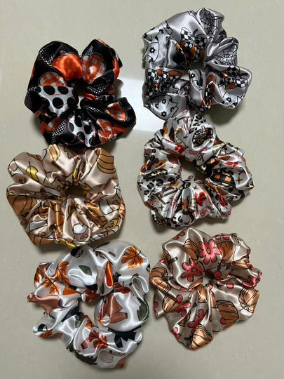 Fall Scrunchies