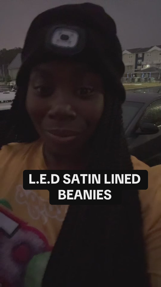 Led light beanies